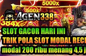 Pasukan Slot Indonesia Hari Ini Modal Receh 200 Ribu