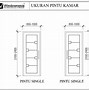 Ukuran Daun Jendela Aluminium